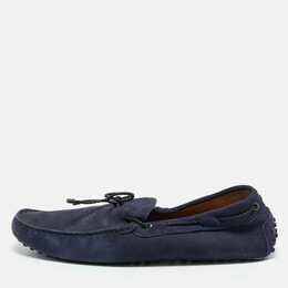 Tod's: Синие туфли  Gommino