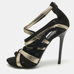 Alexander McQueen: Чёрные сандалии 
