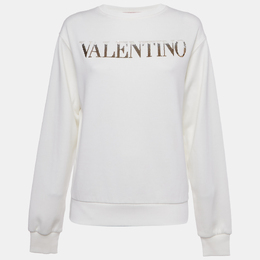Valentino: Белый свитшот 