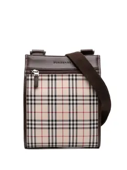 Burberry Pre-Owned: Коричневая сумка через плечо 