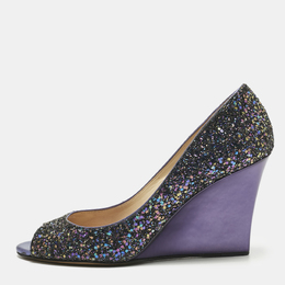 Jimmy Choo: Фиолетовые босоножки 