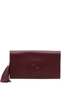 Gucci Pre-Owned: Красный клатч 