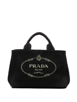 Prada Pre-Owned: Чёрная сумка 
