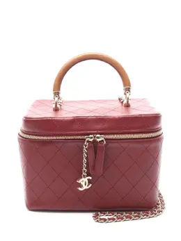 CHANEL Pre-Owned: Красная сумка 