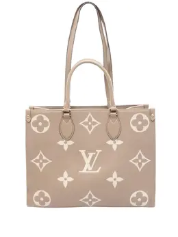 Louis Vuitton Pre-Owned: Двухцветная сумка 