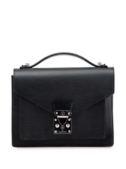 Louis Vuitton Pre-Owned: Чёрная сумка 