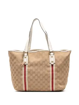 Gucci Pre-Owned: Коричневая сумка-шоппер 