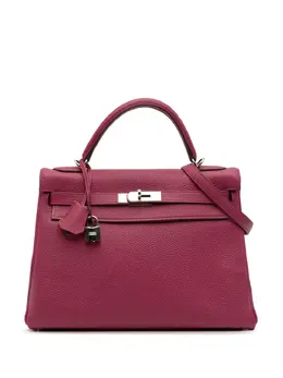 Hermès Pre-Owned: Фиолетовая сумка 