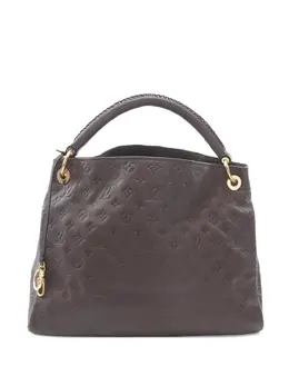 Louis Vuitton Pre-Owned: Тёмная сумка-шоппер 
