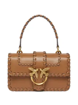 PINKO: Коричневая сумка через плечо 