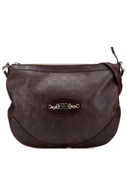 Gucci Pre-Owned: Коричневая сумка через плечо 