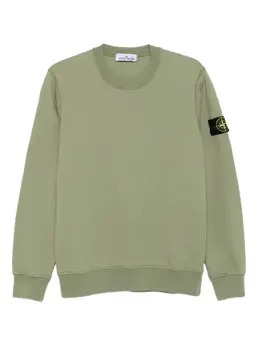 Stone Island: Зелёный свитшот  Compass