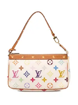 Louis Vuitton Pre-Owned: Белая сумка 