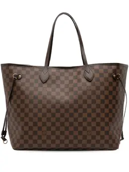 Louis Vuitton Pre-Owned: Коричневая сумка-шоппер 