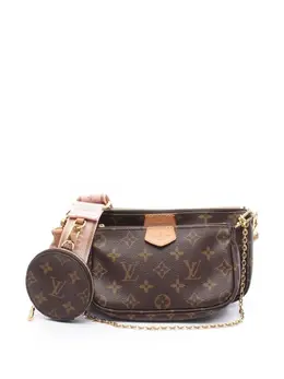 Louis Vuitton Pre-Owned: Коричневая сумка 
