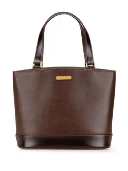 Burberry Pre-Owned: Коричневая сумка-шоппер 
