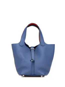 Hermès Pre-Owned: Голубая сумка 