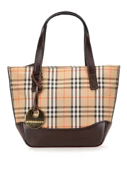 Burberry Pre-Owned: Коричневая сумка 