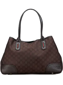 Gucci Pre-Owned: Коричневая сумка-шоппер 