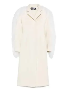 Jacquemus: Белое пальто 