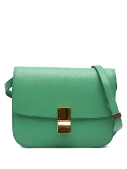 Celine Pre-Owned: Зелёная сумка через плечо 
