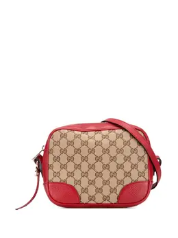 Gucci Pre-Owned: Коричневая сумка через плечо 