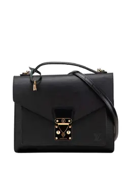 Louis Vuitton Pre-Owned: Чёрная сумка 