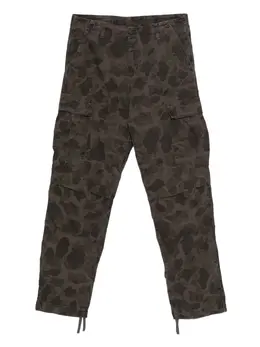 Carhartt WIP: Тёмные брюки 