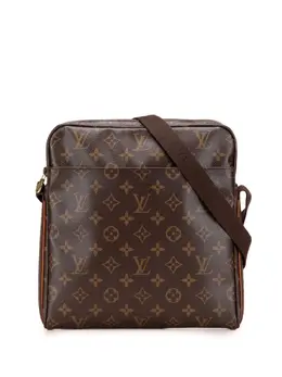 Louis Vuitton Pre-Owned: Коричневая сумка через плечо 
