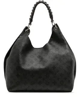 Louis Vuitton Pre-Owned: Чёрная сумка 