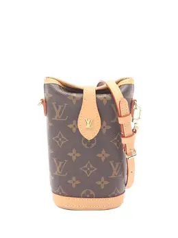 Louis Vuitton Pre-Owned: Коричневая сумка 