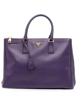 Prada Pre-Owned: Фиолетовая сумка 