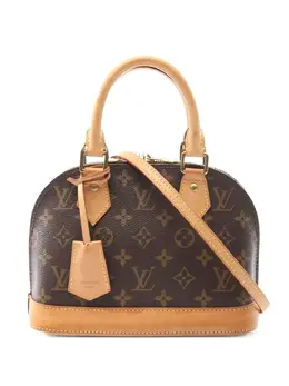 Louis Vuitton Pre-Owned: Коричневая сумка-шоппер 