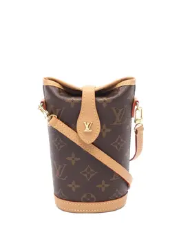 Louis Vuitton Pre-Owned: Коричневая сумка 