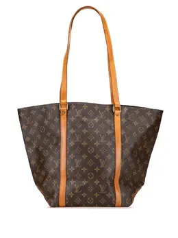 Louis Vuitton Pre-Owned: Коричневая сумка-шоппер 