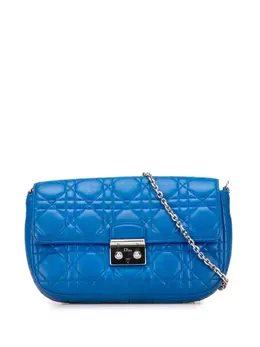 Christian Dior Pre-Owned: Голубая сумка через плечо 