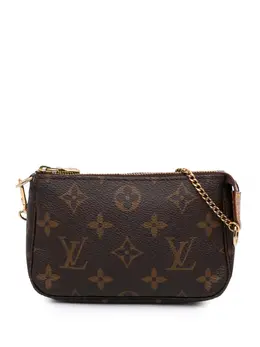 Louis Vuitton Pre-Owned: Коричневая сумка 