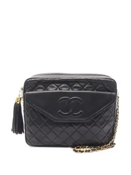 CHANEL Pre-Owned: Чёрная сумка 