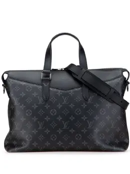 Louis Vuitton Pre-Owned: Чёрная сумка 