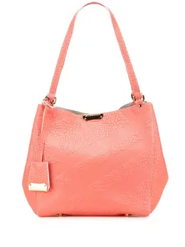 Burberry Pre-Owned: Розовая сумка-шоппер 
