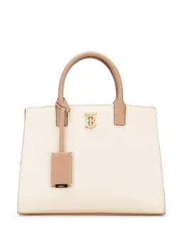 Burberry Pre-Owned: Двухцветная сумка-шоппер 