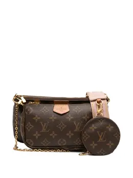 Louis Vuitton Pre-Owned: Коричневая сумка 