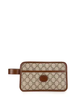 Gucci Pre-Owned: Коричневый клатч 