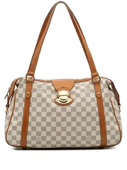 Louis Vuitton Pre-Owned: Белая сумка 