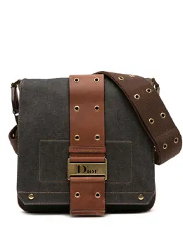 Christian Dior Pre-Owned: Голубая сумка через плечо 