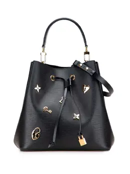Louis Vuitton Pre-Owned: Чёрная сумка 