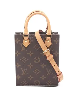 Louis Vuitton Pre-Owned: Коричневая сумка-шоппер 