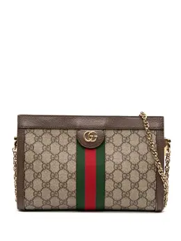 Gucci Pre-Owned: Коричневая сумка через плечо 