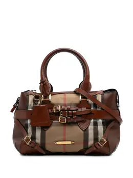 Burberry Pre-Owned: Коричневая сумка 