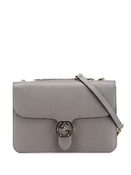 Gucci Pre-Owned: Серая сумка через плечо 